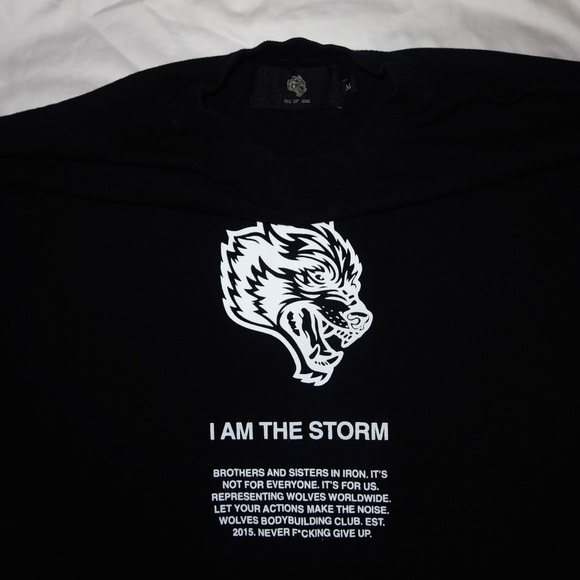 Darc Sport Perfect Storm "Premium" Oversized Tee in Black size M - Picture 3 of 3